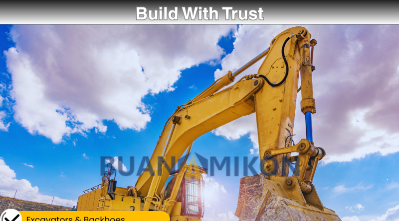 harga sewa excavator terbaru