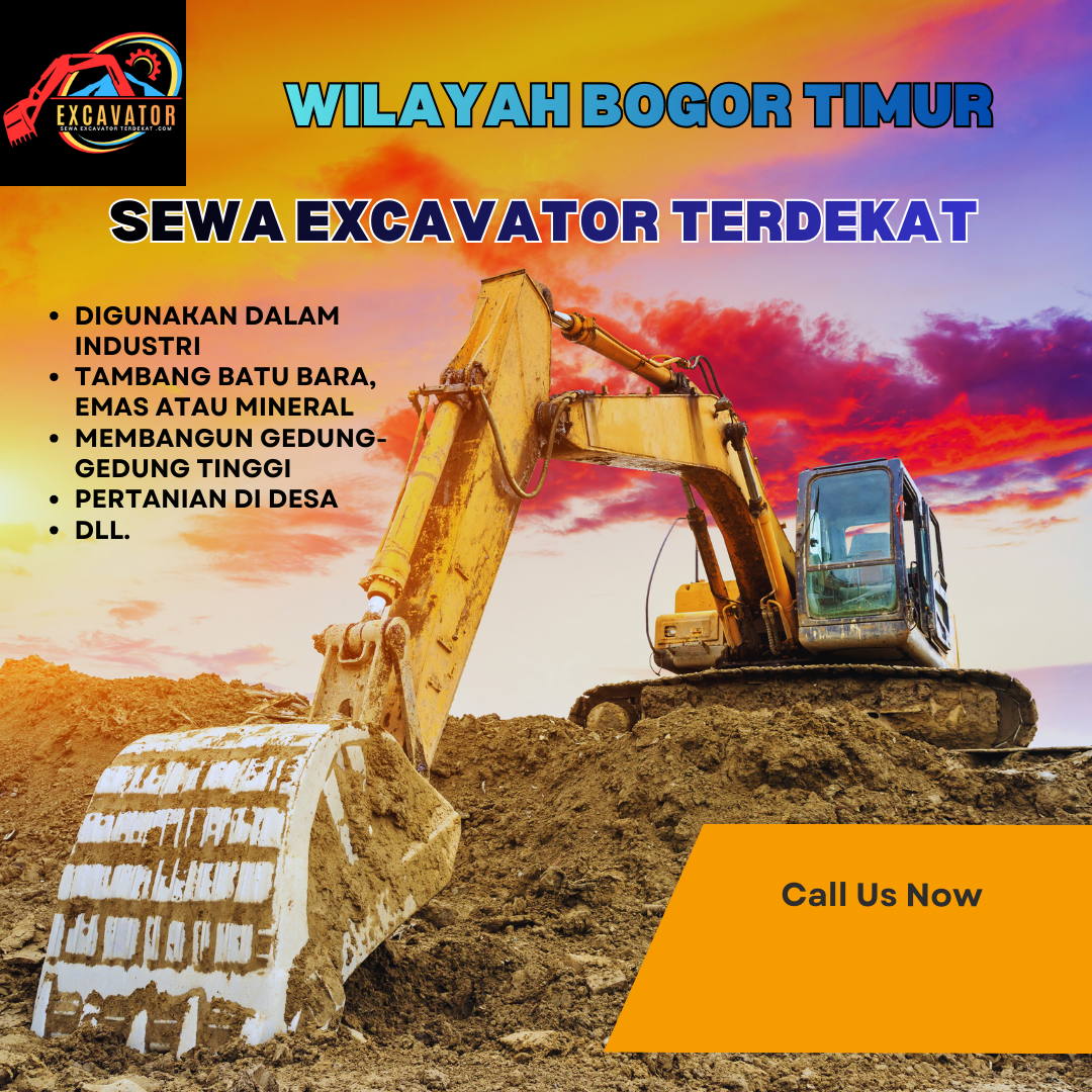 Sewa Excavator Bogor Terdekat