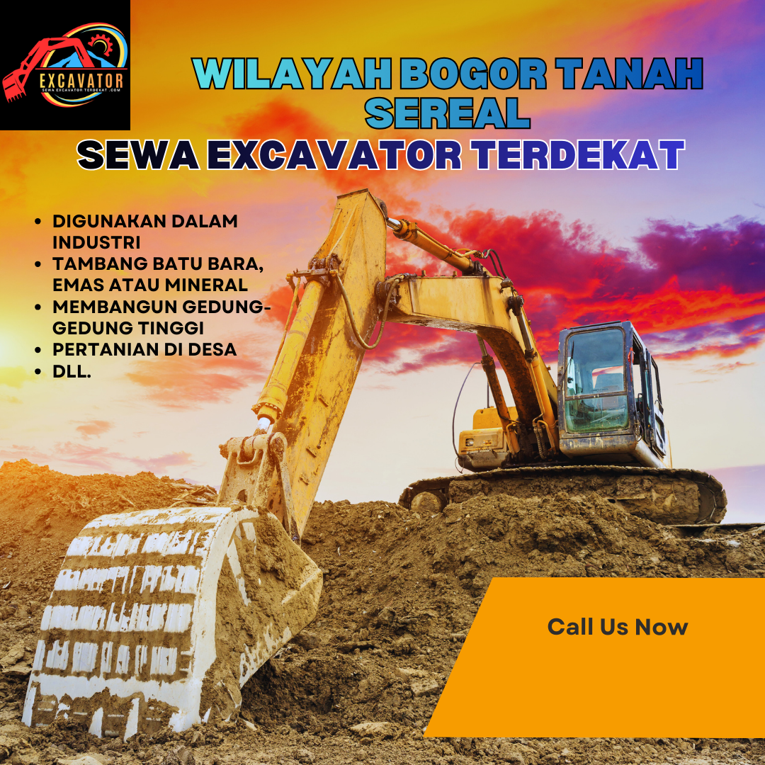 Sewa Excavator Tanah Sareal Bogor Terdekat