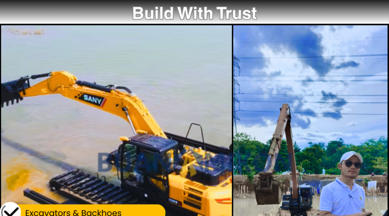 harga sewa excavator amfibi