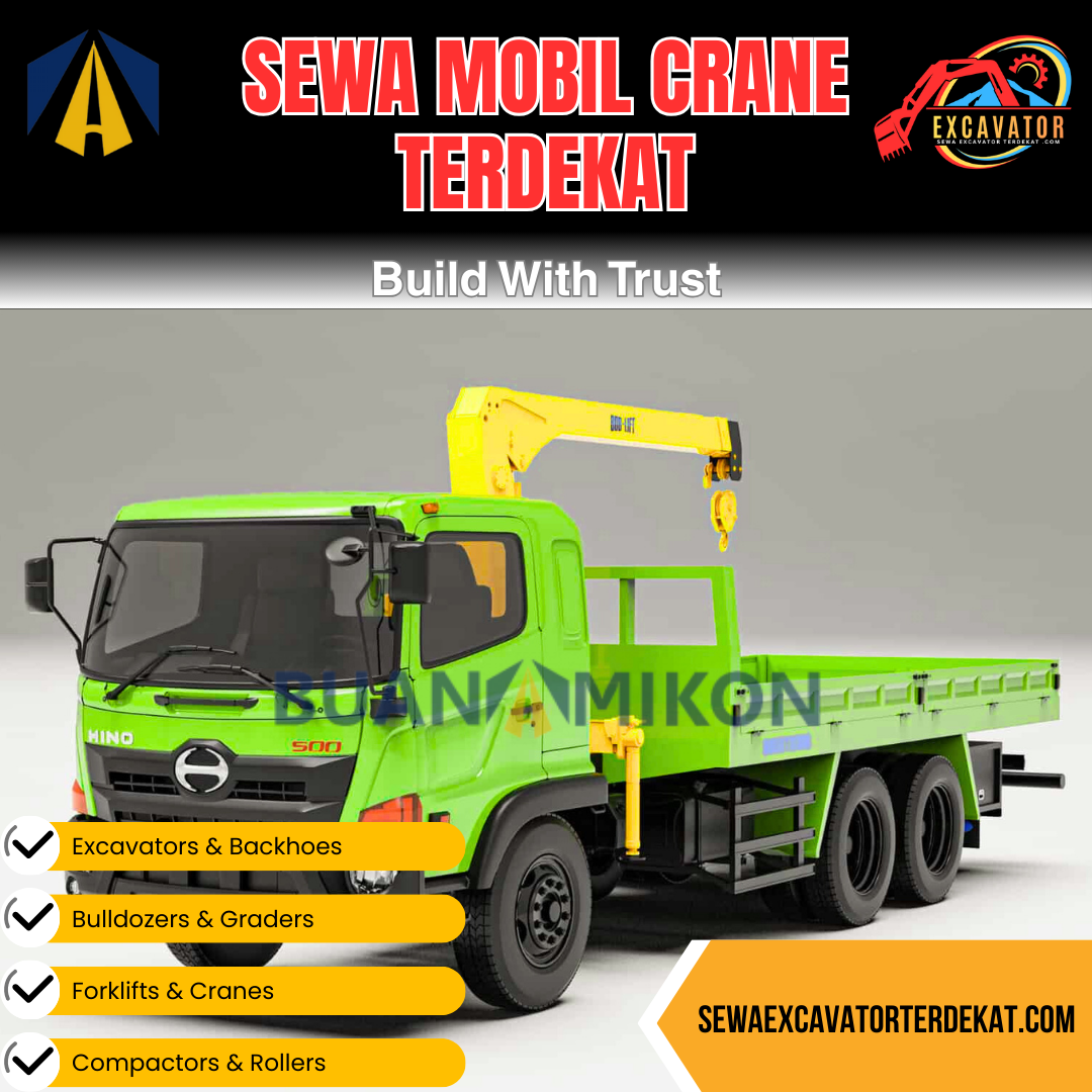 Harga Sewa Mobil Crane Terdekat