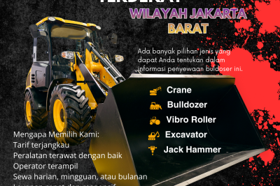 Harga Sewa Bulldozer Bogor Barat Terbaru untuk Proyek Lahan & Konstruksi