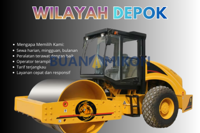 Harga Sewa Vibro Roller Depok Terbaru – Murah & Siap Kirim ke Lokasi Proyek