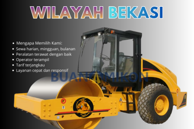 Harga Sewa Vibro Roller Bekasi Terbaru – Murah & Siap Kirim ke Lokasi Proyek