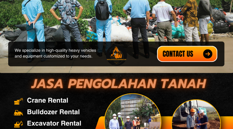 Jasa Pengolahan Tanah Profesional dan Berpengalaman