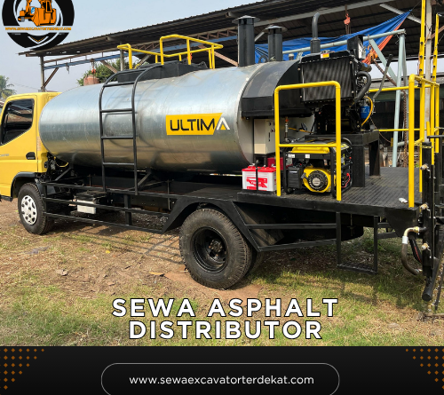 Sewa Asphalt Distributor Murah Terdekat | Rental Alat Berat Terbaru