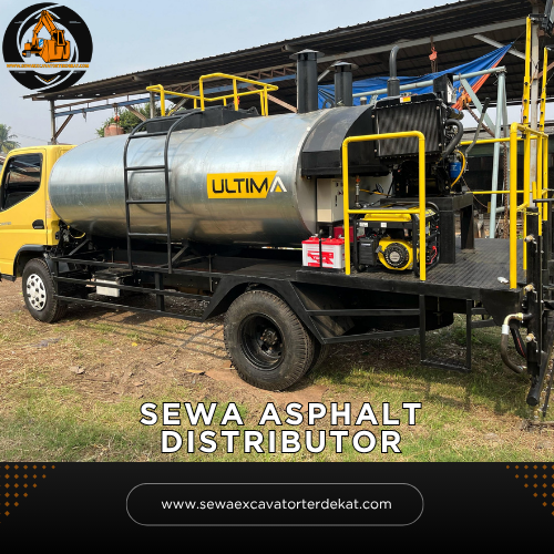 Sewa Asphalt Distributor Murah Terdekat | Rental Alat Berat Terbaru