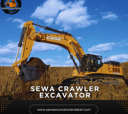 Sewa Crawler Excavator Terdekat | Rental Alat Berat Terbaru