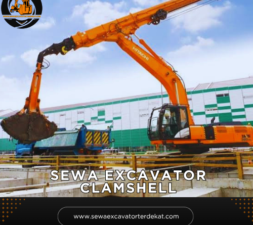 Sewa Excavator Clamshell Terdekat | Rental Alat Berat Terbaru