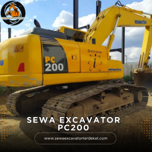 Sewa Excavator PC200