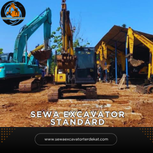 Sewa Excavator Standard Terdekat | Rental Alat Berat Terbaru