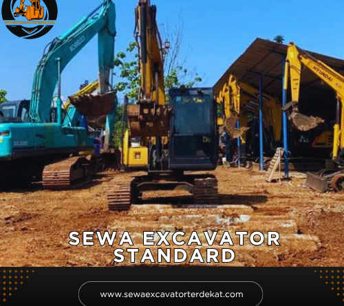 Sewa Excavator Standard Terdekat | Rental Alat Berat Terbaru