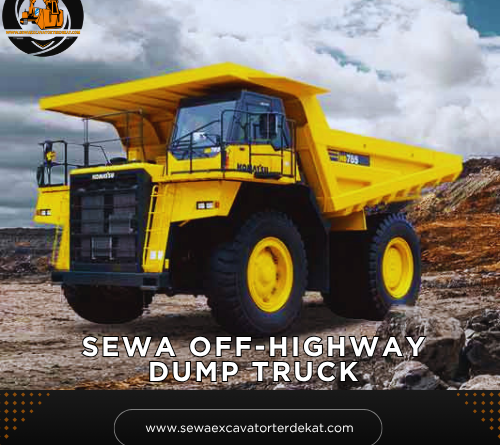 Sewa Off-Highway Dump Truck Terdekat | Rental Alat Berat Terbaru