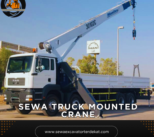 Sewa Truck Mounted Crane Terdekat | Rental Alat Berat Terbaru