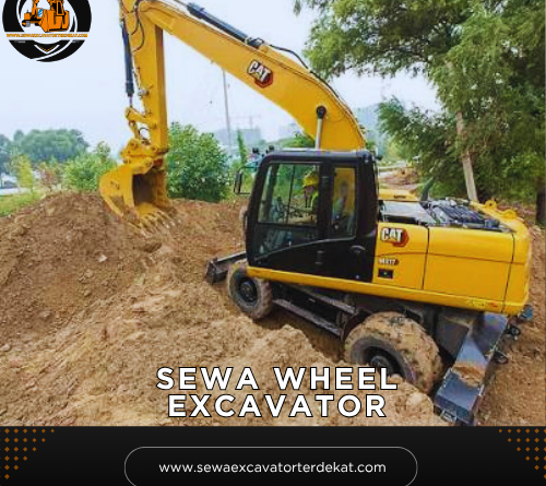 Sewa Wheel Excavator Murah Terdekat | Rental Alat Berat Terbaru