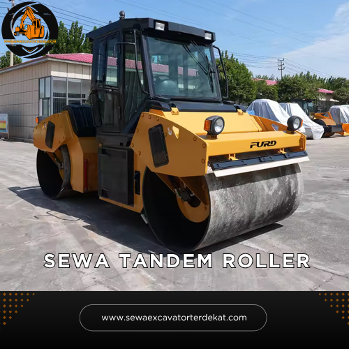 Sewa Tandem Roller Murah Terdekat | Rental Alat Berat Terbaru